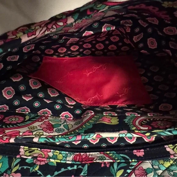 NWT Emily Satchel Petal Paisley 13551-154 Vera Bradley - Picture 4 of 8